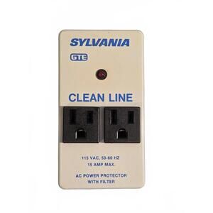 Sylvania Clean Line AC Power Protector with Filter | GTE - 115 VAC - Industrial